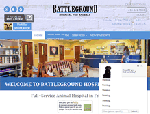 Tablet Screenshot of battlegroundhospital.com